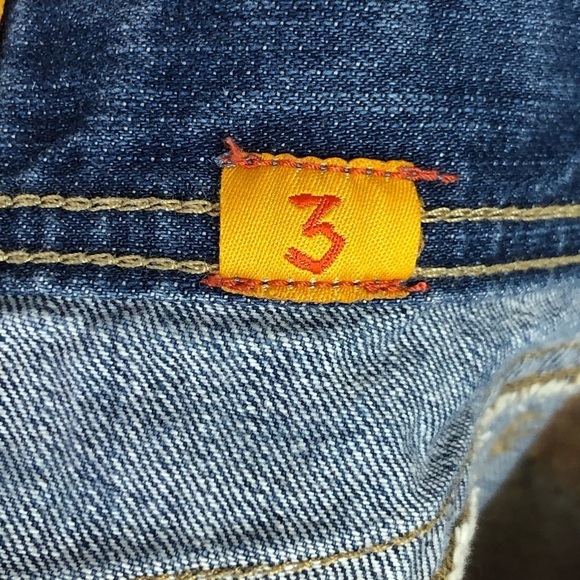 Hollister Distressed Micro Mini Jean Skirt Y2K - Picture 10 of 11